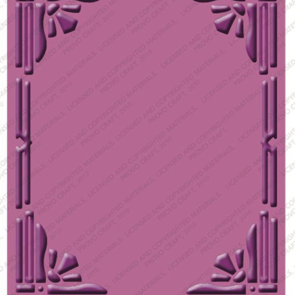 Cuttlebug 4-pc embossing folders - ART DECO - Picture 8 of 9